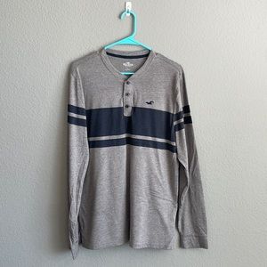 Hollister, Large long sleeve, Gray